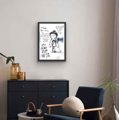 TAKE EN TO CHURCH SKETCH (Print)